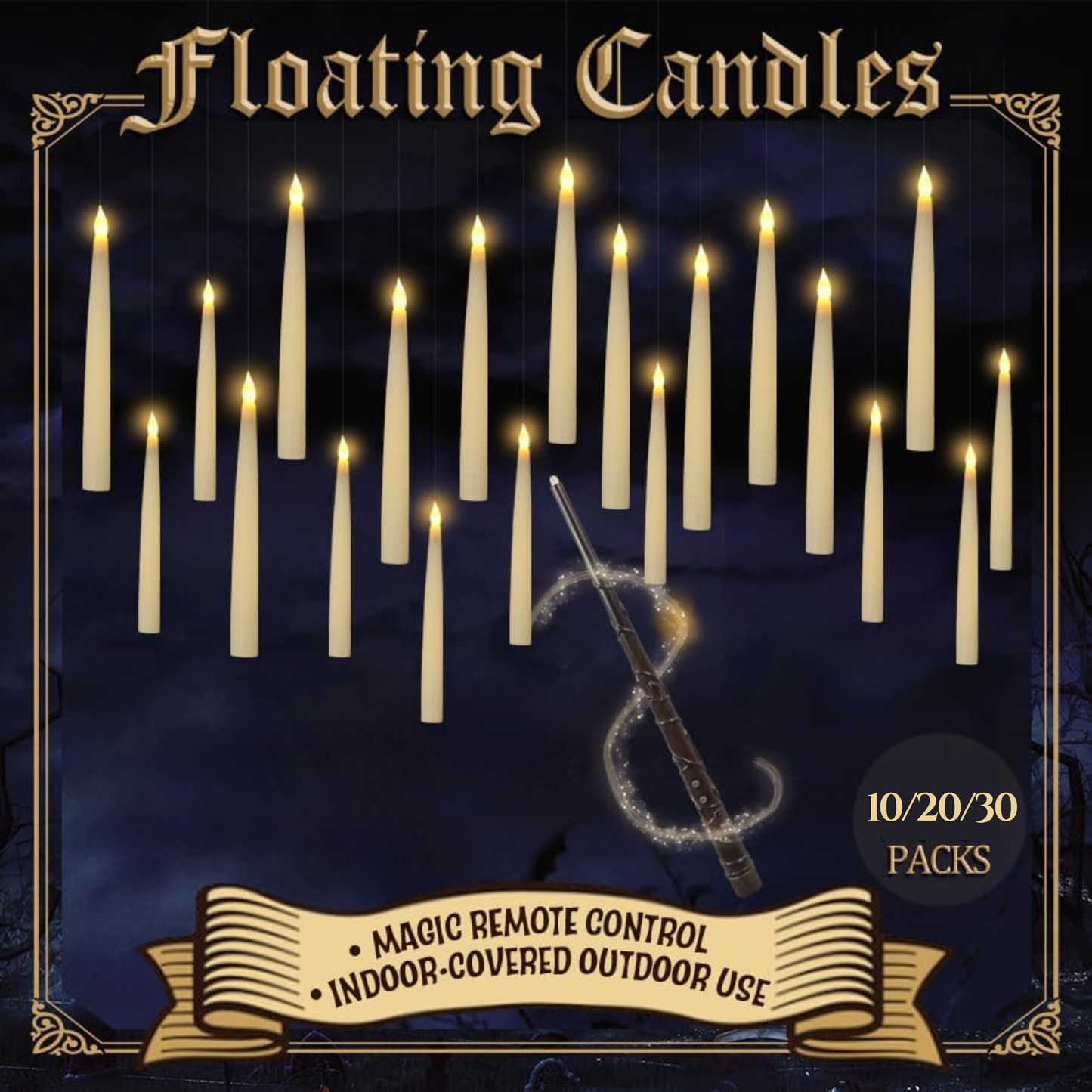 Lumora™ Floating Flameless Candle